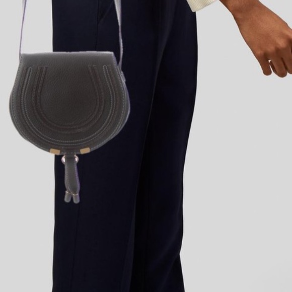 SOLD Chloe Marcie Saddle Small Bag - Picture 4 of 5